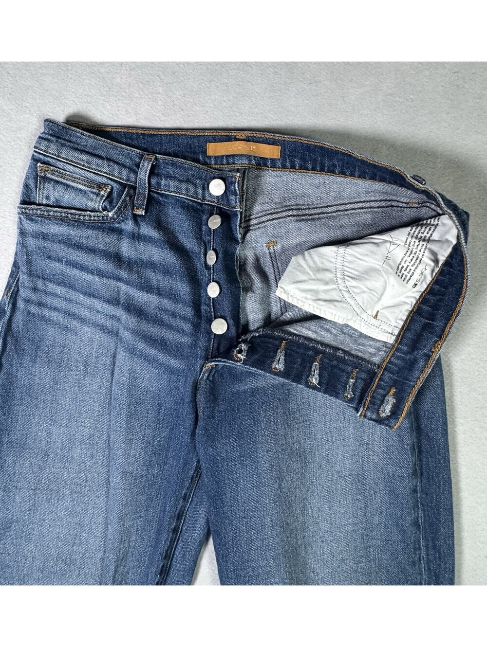 Joe's Jeans The Honor High Rise Vintage Straight Crop Kehlan Distressed Size 28 - Picture 8 of 9